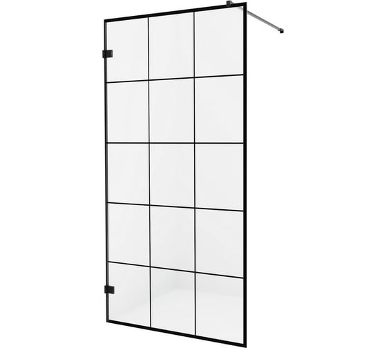 Душевое ограждение NEW TRENDY AVEXA BLACK 110x200 черный EXK-2024 1