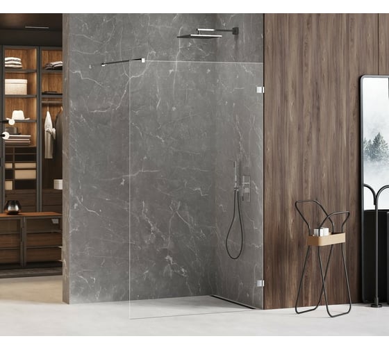 Душевое ограждение NEW TRENDY AVEXA 150x200 хром EXK-1946