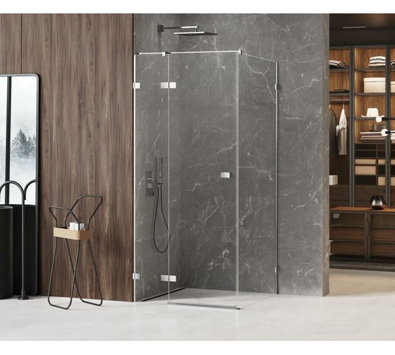 Душевое ограждение NEW TRENDY AVEXA 120x110x200 хром EXK-1511