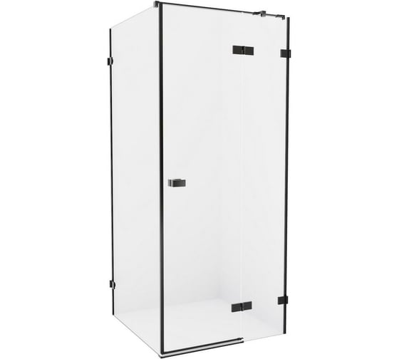 Душевое ограждение NEW TRENDY AVEXA BLACK 120x120x200 черный EXK-1607