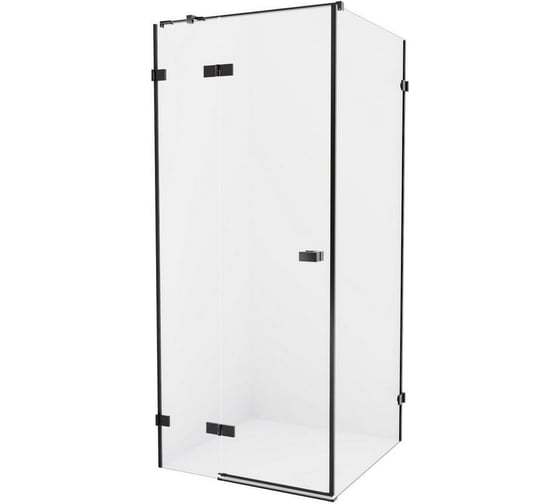 Душевое ограждение NEW TRENDY AVEXA BLACK 110x90x200 черный EXK-1829