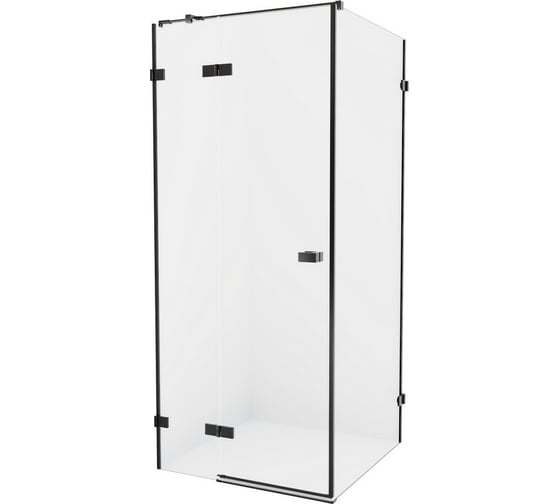 Душевое ограждение NEW TRENDY AVEXA BLACK 120x120x200 черный EXK-1606