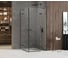 Душевое ограждение NEW TRENDY AVEXA BLACK 110x90x200 черный EXK-1843 2