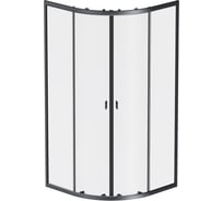 Душевое ограждение AM.PM X-Joy Twin Slide без поддона, 90x90, профиль черный W88G-205-090BT64