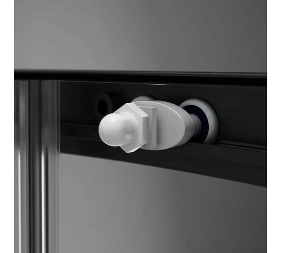 Душевое ограждение AM.PM X-Joy Twin Slide c поддоном, 90x90, профиль черный W88E-205-090BT64