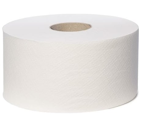 Туалетная бумага Focus Jumbo premium 3 слоя, 120 м/рулон, h95 мм, белая H-5077831