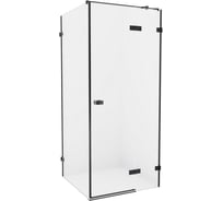 Душевое ограждение NEW TRENDY AVEXA BLACK 80x100x200 черный EXK-1567