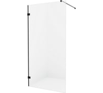Душевое ограждение NEW TRENDY AVEXA BLACK 80x200 черный EXK-1625