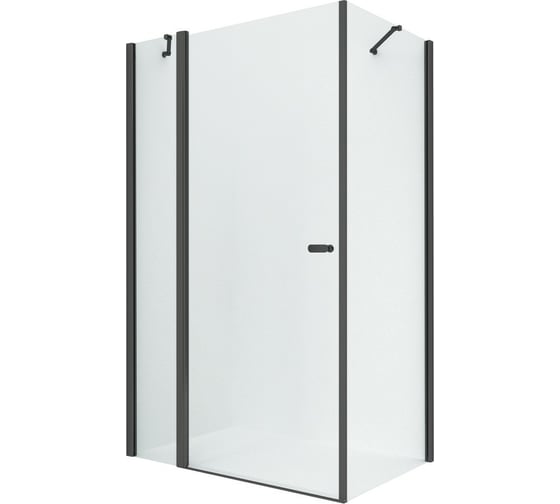 Душевое ограждение NEW TRENDY NEW SOLEO BLACK 120x100x195 (черный) K-0552 1