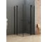 Душевое ограждение NEW TRENDY NEW SOLEO BLACK 2D 100x100x195 (черный) K-0556 2