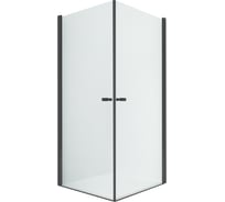 Душевое ограждение NEW TRENDY NEW SOLEO BLACK 2D 80x90x195 (черный) D-0230A/D-0231A