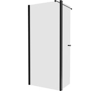 Душевое ограждение NEW TRENDY NEW SOLEO BLACK 90x195 (черный) K-0781