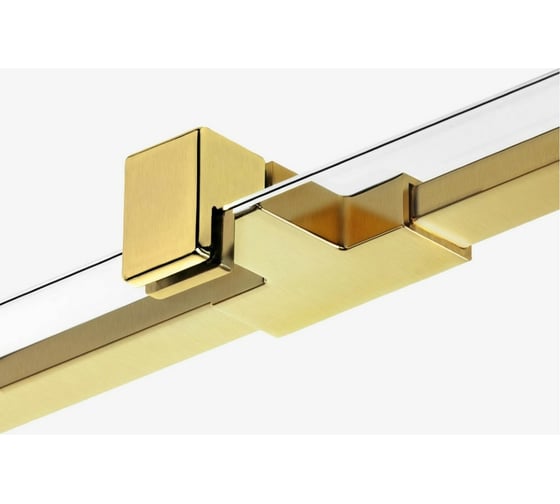 Душевое ограждение NEW TRENDY AVEXA GOLD 100x90x200 брашированное золото EXK-1757