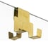 Душевое ограждение NEW TRENDY AVEXA GOLD 80x200 брашированное золото EXK-1793 6