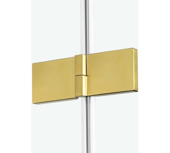 Душевое ограждение NEW TRENDY AVEXA GOLD 90x80x200 брашированное золото EXK-1743