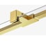 Душевое ограждение NEW TRENDY AVEXA GOLD 120x110x200 брашированное золото EXK-1889 5