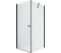 Душевое ограждение NEW TRENDY NEW SOLEO BLACK 90x90x195 (черный) D-0231A/D-0115B 1