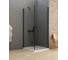 Душевое ограждение NEW TRENDY NEW SOLEO BLACK 90x90x195 (черный) D-0231A/D-0115B 2