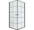 Душевое ограждение NEW TRENDY NEW SOLEO BLACK 90x90x195 (черный) D-0285A/D-0285A 1