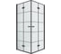 Душевое ограждение NEW TRENDY NEW SOLEO BLACK 90x90x195 (черный) D-0289A/D-0290A 1