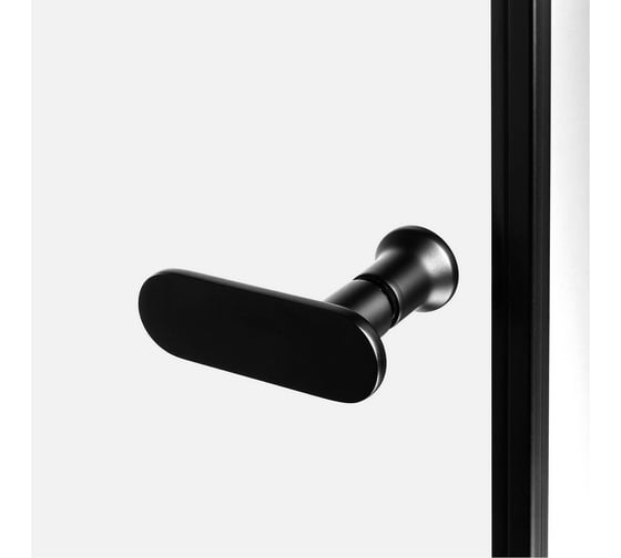 Душевое ограждение NEW TRENDY NEW SOLEO BLACK 90x90x195 (черный) K-0539