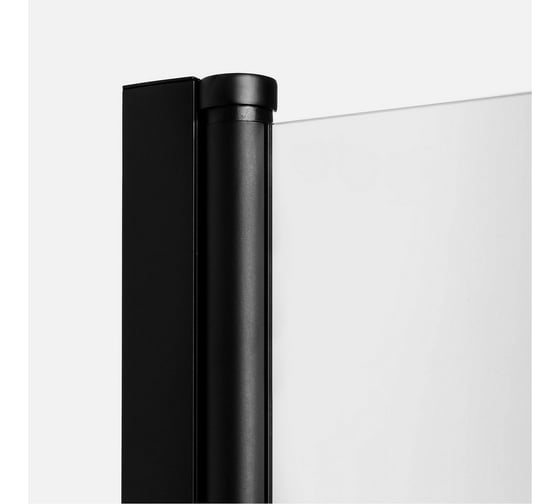 Душевое ограждение NEW TRENDY NEW SOLEO BLACK 90x90x195 (черный) K-0539