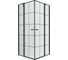 Душевое ограждение NEW TRENDY NEW SOLEO BLACK 90x90x195 (черный) K-0580 1