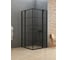 Душевое ограждение NEW TRENDY NEW SOLEO BLACK 90x90x195 (черный) K-0580 2