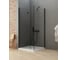 Душевое ограждение NEW TRENDY NEW SOLEO BLACK складные двери L 90x110x195 (черный) D-0235A/D-0148B 2