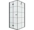 Душевое ограждение NEW TRENDY NEW SOLEO BLACK L 90x90x195 (черный) D-0289A/D-0120B 1