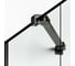 Душевое ограждение NEW TRENDY NEW SOLEO BLACK L 90x90x195 (черный) D-0289A/D-0120B 5