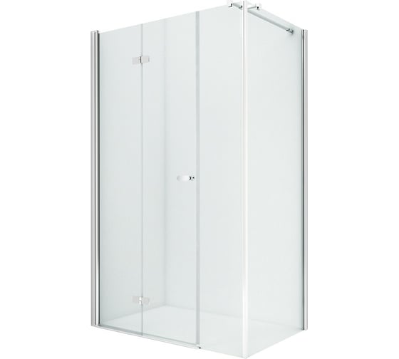 Душевое ограждение NEW TRENDY NEW SOLEO PLUS складные двери L 100x80x195 (хром) K-0376