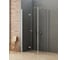 Душевое ограждение NEW TRENDY NEW SOLEO PLUS складные двери L 110x120x195 (хром) K-0629 2