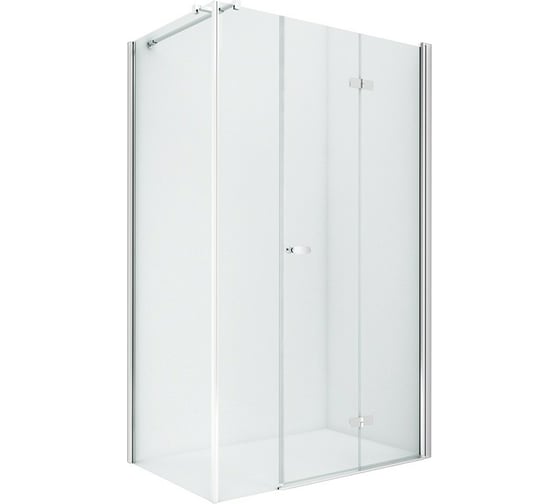 Душевое ограждение NEW TRENDY NEW SOLEO PLUS складные двери R 100x110x195 (хром) K-0622 1