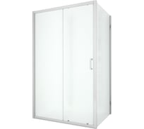 Душевое ограждение NEW TRENDY NEW VARIA 100x80x190 (хром) D-0189A/D-0104B