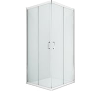 Душевое ограждение NEW TRENDY NEW VARIA 80x80x190 (хром) K-0474