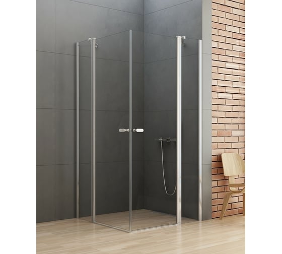 Душевое ограждение NEW TRENDY NEW SOLEO 2D 100x110x195 хром K-0750