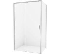 Душевое ограждение NEW TRENDY PRIME 120x80x200 (хром) D-0302A/D-0123B