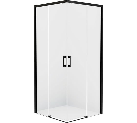 Душевое ограждение NEW TRENDY PRIME BLACK 70x120x200 (черный) D-0350A/D-0321A