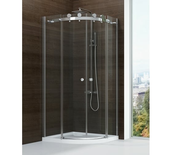 Душевое ограждение NEW TRENDY ULTIMA 90x90x190 (хром) EXK-1024