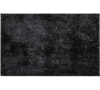 Мягкий коврик для ванной комнаты Moroshka Expressia 50x80 см, цвет черный 932-303-01