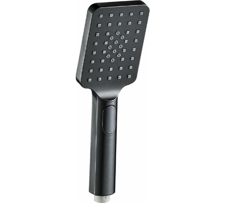 Душевая лейка OUTE abs пластик 2-х режимная, черная матовая TH30H