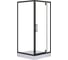 Душевое ограждение Loranto sunway 90x90x200 см, r/l, с поддоном, стекло, профиль черный cs-604a 90 00078793 1