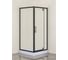 Душевое ограждение Loranto sunway 90x90x200 см, r/l, с поддоном, стекло, профиль черный cs-604a 90 00078793 2