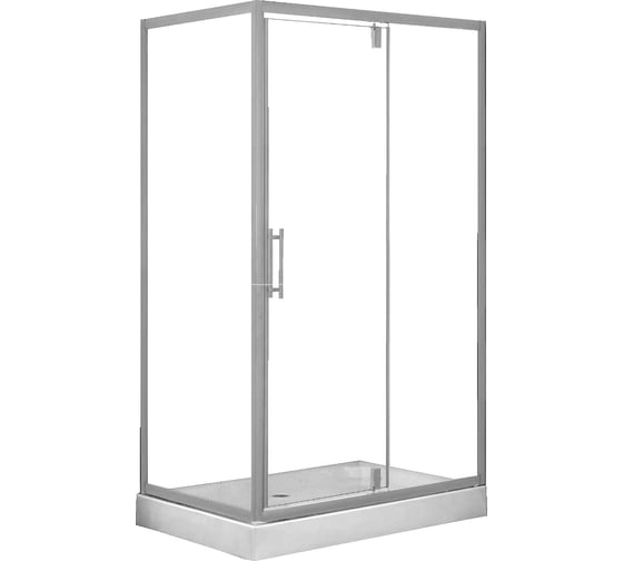 Душевое ограждение Loranto sunway 120x80x200 см, r/l, с поддоном, стекло, профиль хром cs-6128c 120 00078792 1