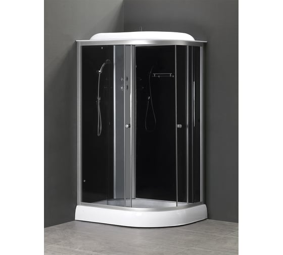 Душевая кабина Loranto sunway 120x80x215 см, с поддоном, стекло, профиль хром cs-66121l g 120 00078802