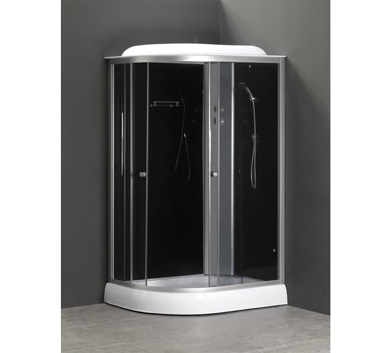 Душевая кабина Loranto sunway 120x80x215 см, с поддоном, стекло, профиль хром cs-66121r g 120 00078803