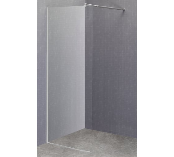 Душевая перегородка Loranto walk-in 110x200 см, регулируемый кронштейн 80-100, стекло cs-l1020 110 00078808