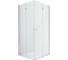 Душевое ограждение NEW TRENDY NEW SOLEO складные 2D 80x100x195 хром D-0148A/D-0154A 1