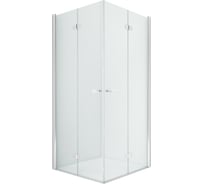 Душевое ограждение NEW TRENDY NEW SOLEO складные 2D 90x80x195 хром D-0149A/D-0152A